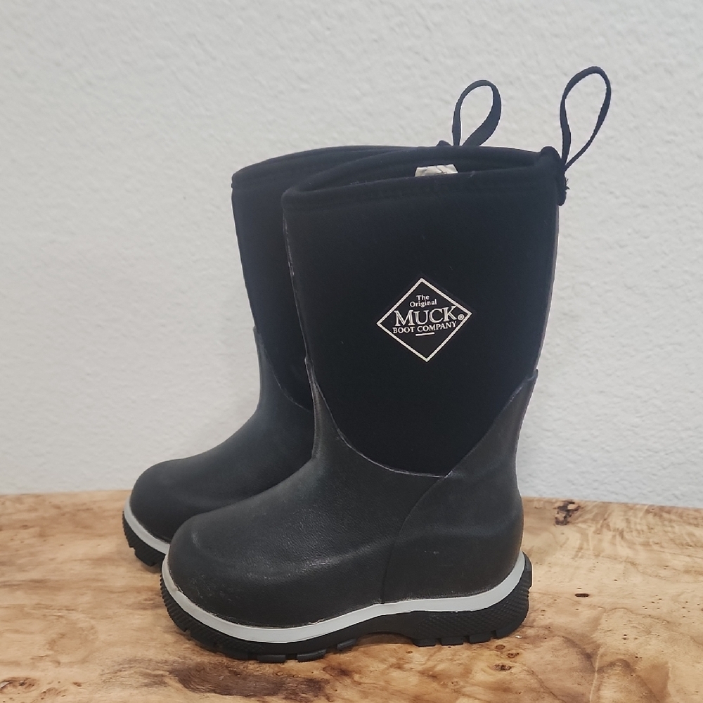 Muck Boot Company Kids Black Rain & Snow Boots